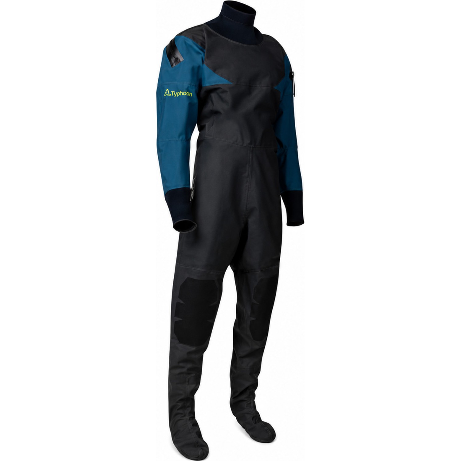 Traje Seco Y Traje Interior Typhoon Hypercurve 2.0 - Verde Azulado/Gris
