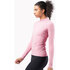 Zhik Mujer Eco Spandex Rash Guard Manga Larga - Rosa Dtp-0063