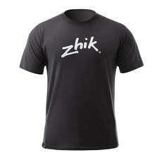 Zhik Classic Zhik Logo Poly-Cotton Tee - Carbón Vegetal