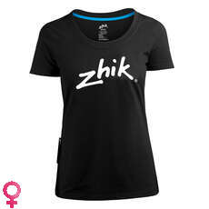 Zhik Hidr?foba Para Mujer Zhik Imprimir Tee - Negro