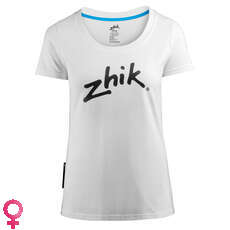 Zhik Hidr?foba Para Mujer Zhik Imprimir Tee - Blanco