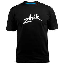 Zhik Hidrofóbica Zhik Imprimir Tee - Negro Zhik Hidrofóbica Zhik Imprimir Tee - Negro