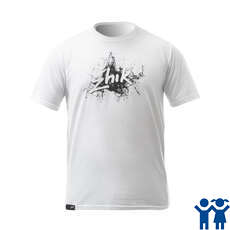 Zhik Juniors Zhik Splash Poly-Cotton Tee - Blanco