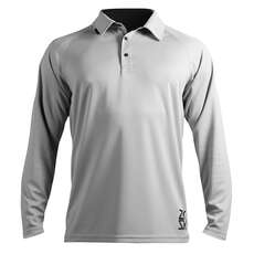 Zhik Para Hombre De Manga Larga Zhikdry Vela Polo - Ash Zhik Para Hombre De Manga Larga Zhikdry Vela Polo - Ash