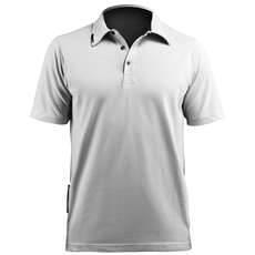 Zhik Hombres Algodón Polivinílico Vela Polo - Ash Zhik Hombres Algodón Polivinílico Vela Polo - Ash