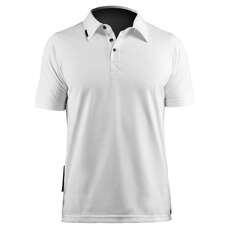 Zhik Hombres Algodón Polivinílico Vela Polo - Blanco Zhik Hombres Algodón Polivinílico Vela Polo - Blanco