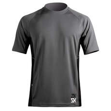 Zhik Para Hombre De Manga Corta Zhikdry Vela Top - Gris