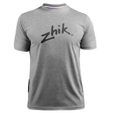 Zhik Para Hombre Zhik Imprimir Tee - Ash