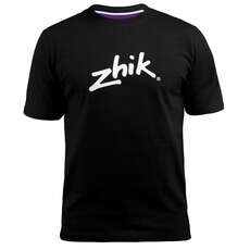 Zhik Para Hombre Zhik Imprimir Tee - Negro