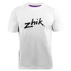 Zhik Para Hombre Zhik Imprimir Tee - Blanco