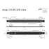 Zhik Senderismo / Toe Strap - Rs 200 Crew (Par)