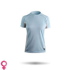 Zhik De Manga Corta Para Mujer Zhikdry Top Race - Blue Sky