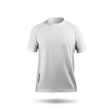 Zhik Para Hombre De Manga Corta Zhikdry Vela - Blanco