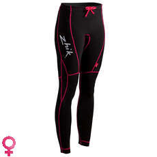 Zhik Para Mujer Spandex Erupci?n Pantalones - Negro / Rosa