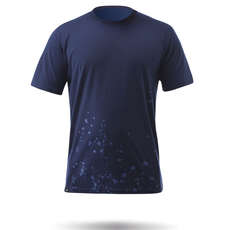 Zhik Spray Poly Cotton Tee - Azul
