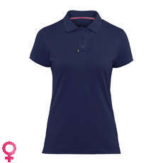 Polo De Algodón Clásico Zhik Para Mujer - Azul Marino Polo De Algodón Clásico Zhik Para Mujer - Azul Marino