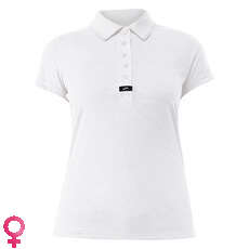 Polo Ligero Para Mujer Zhik - Marle Blanco Polo Ligero Para Mujer Zhik - Marle Blanco
