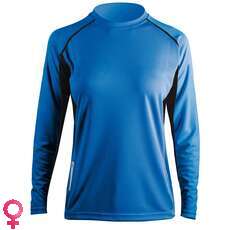 Zhik Larga Para Mujer De La Manga Zhikdry Top - Azul Zhik Larga Para Mujer De La Manga Zhikdry Top - Azul