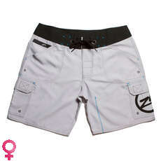 Zhik Womens Microfibra Junta Boardies Shorts - Ash Zhik Womens Microfibra Junta Boardies Shorts - Ash