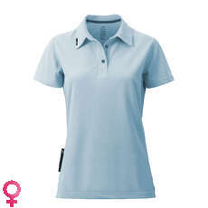 Zhik Para Mujer Algodón Polivinílico Vela Polo - Blue Sky