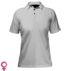 Zhik Para Mujer De Manga Corta Polo Zhikdry - Ash
