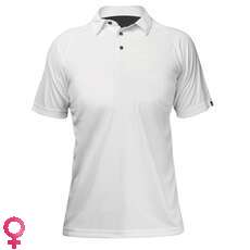 Zhik Para Mujer De Manga Corta Polo Zhikdry - Blanco