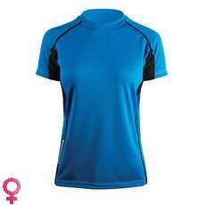 Zhik Para Mujer De Manga Corta Zhikdry Top - Azul