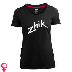 Zhik Para Mujer Zhik Imprimir Tee - Negro