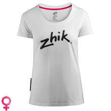Zhik Para Mujer Zhik Imprimir Tee - Blanco