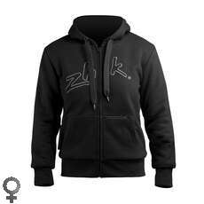 Zhik Womens Zip Fleece Con Capucha - Negro Zhik Womens Zip Fleece Con Capucha - Negro