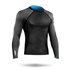 Zhik Zskin Mens Híbrido Top - Negro
