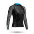 Zhik Zskin Womens Híbrido Top - Negro