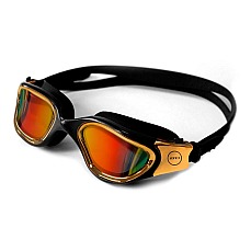 Gafas De Natación Zone3 Vapor - Polarizadas Negro / Dorado