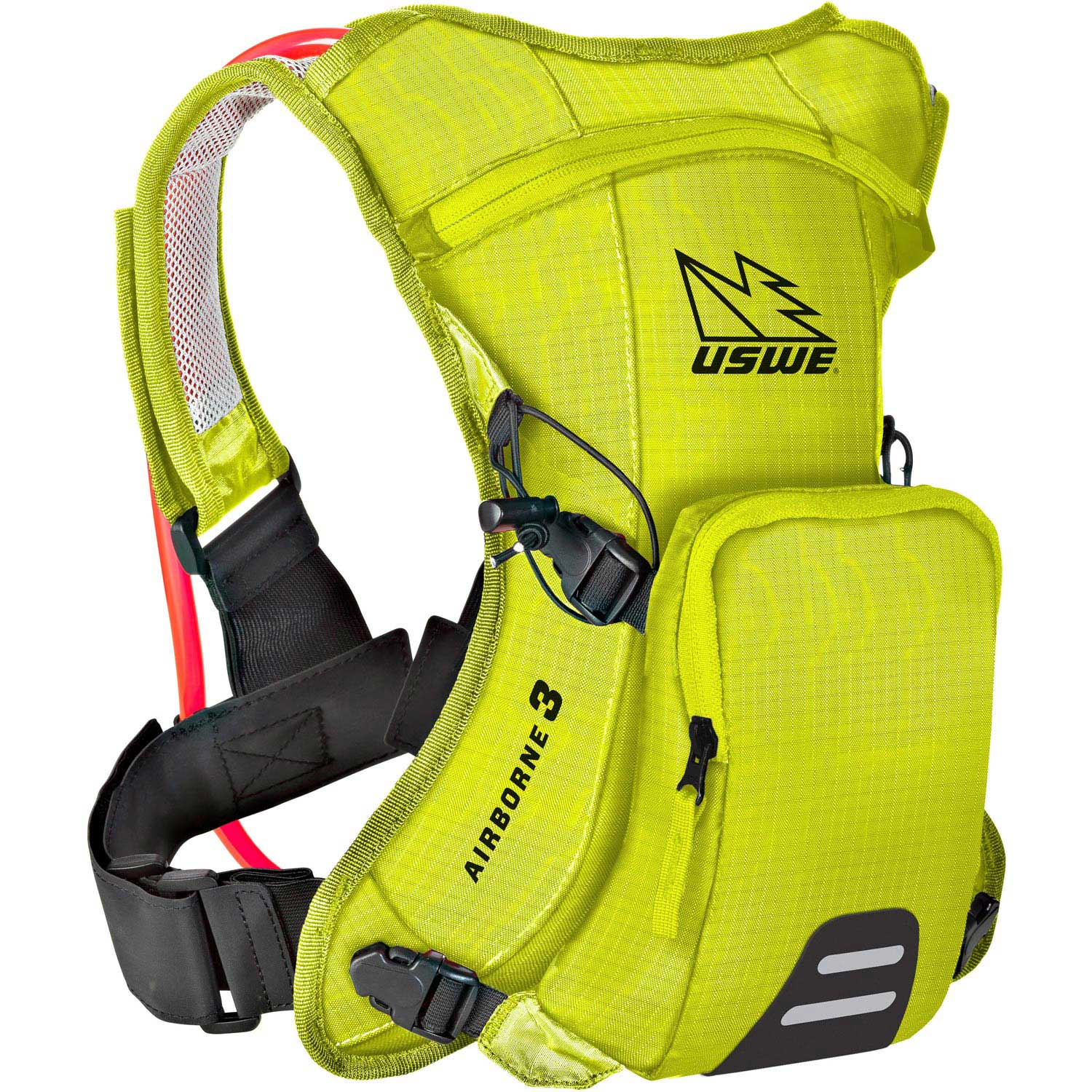 Uswe Airborne-3 Pack De Hidratación Con Shape-Shift Bexiga - Amarillo