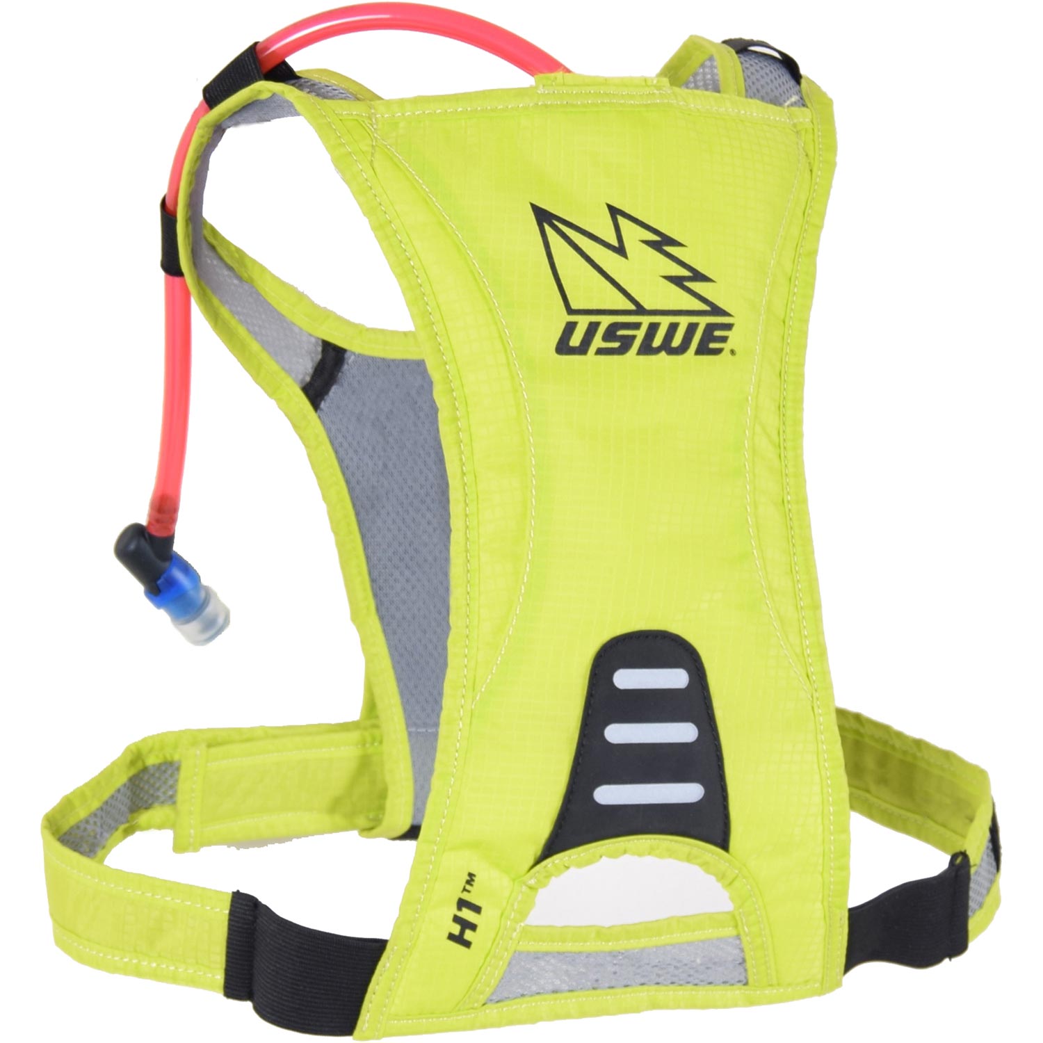 Uswe H1 Racer Pack De Hidratación Con 500 Ml De Vejiga Desechable - Amarillo