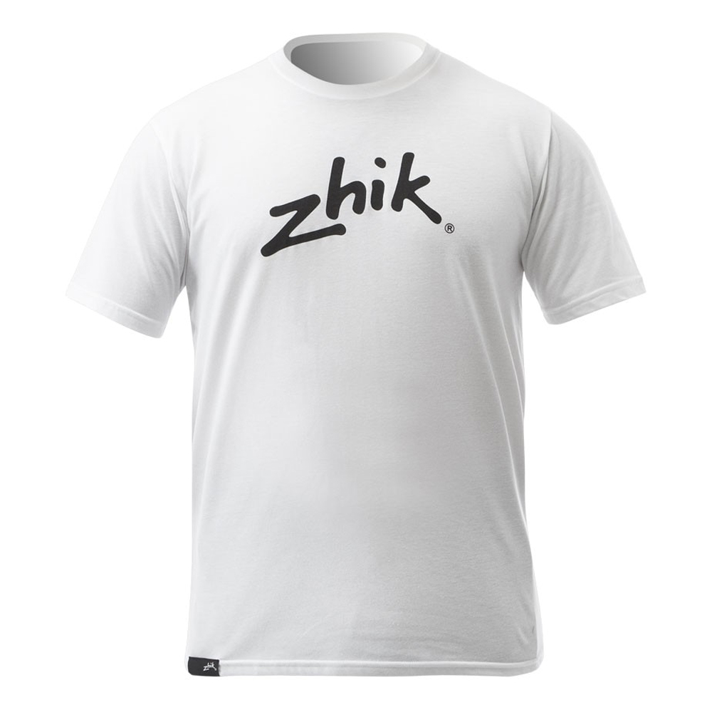 Zhik Juniors Classic Zhik Logo Poly-Cotton Tee - Blanco