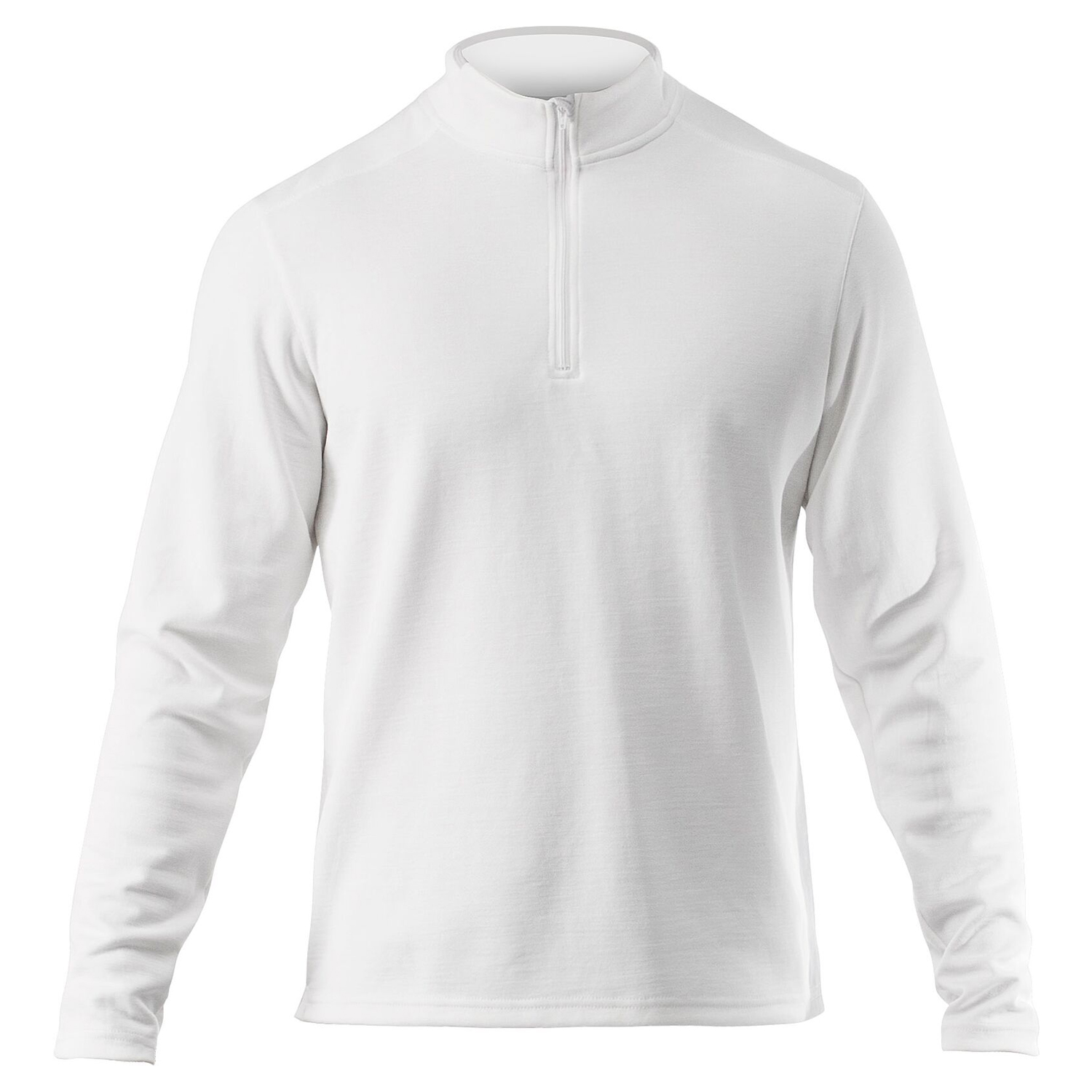 Zhik Manga Larga Zhikdry Lt 1/4 Zip Top - Blanco
