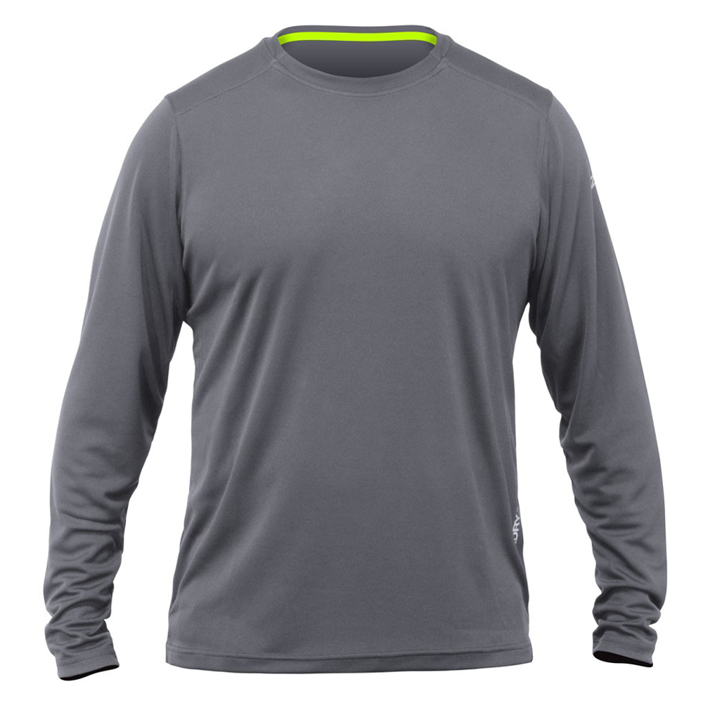 Camiseta Zhik De Manga Larga Zhikdry Lt - Gris