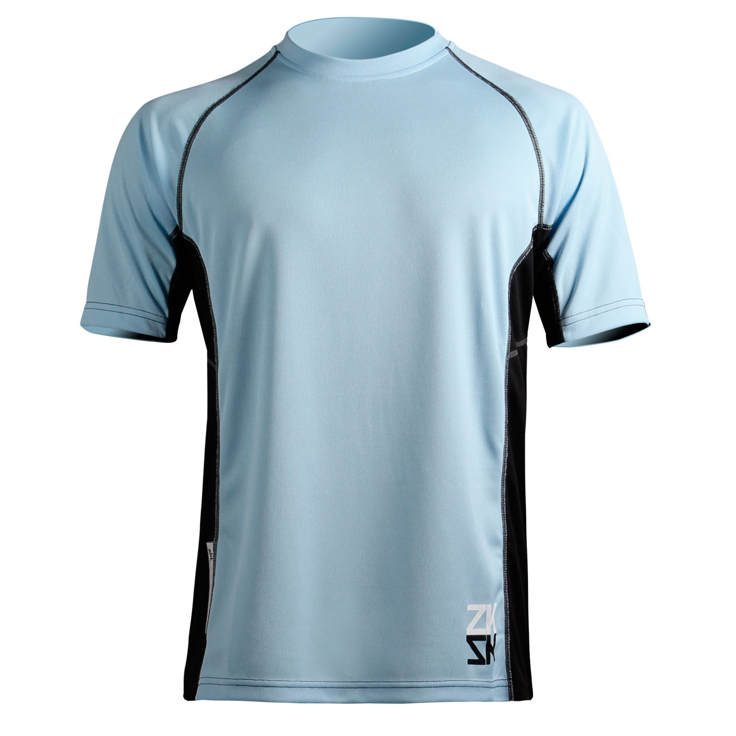 Zhik Para Hombre De Manga Corta Zhikdry Vela Top - Blue Sky