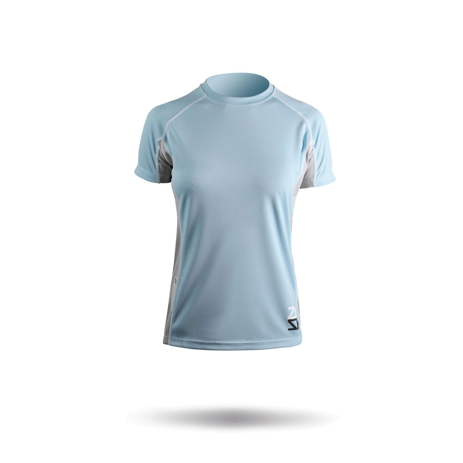 Zhik De Manga Corta Para Mujer Zhikdry Top Race - Blue Sky