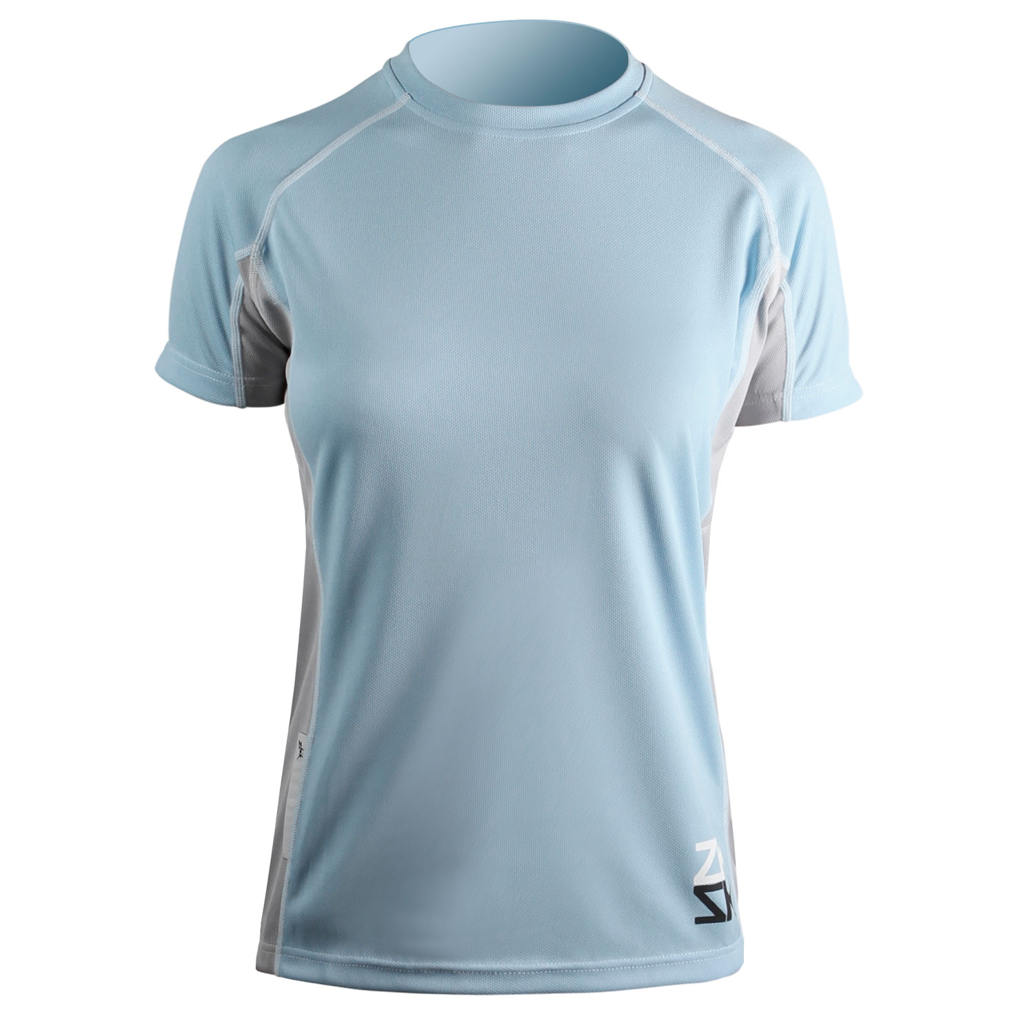 Zhik Para Mujer De Manga Corta Zhikdry Rash Chaleco / Guardia - Blue Sky